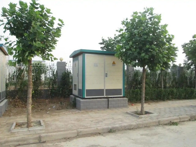 桑珠孜1000KVA欧式箱式变压器